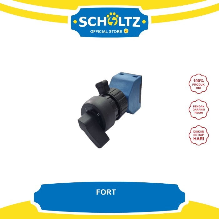 Jual FORT SELECTOR SWITCH,2POSITION (1NO 1NC)-BLACK YJY8097-CXSB112S ...