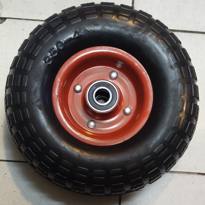 Jual Roda Karet Ban Mati 10 inch Taiwan (350-4) | Shopee Indonesia