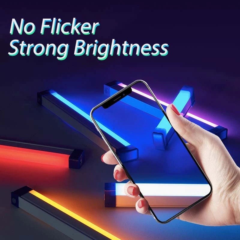 Jual 17cm Chargeable Handheld LED Video Light Stick Photography Light ...