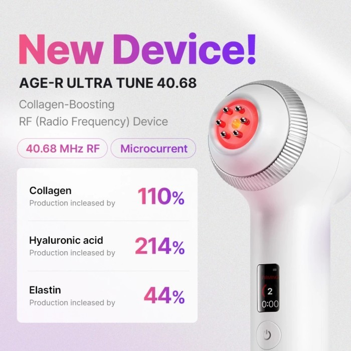 新品同様Medicube AGE-R ULTRA TUNE 40.68MHz