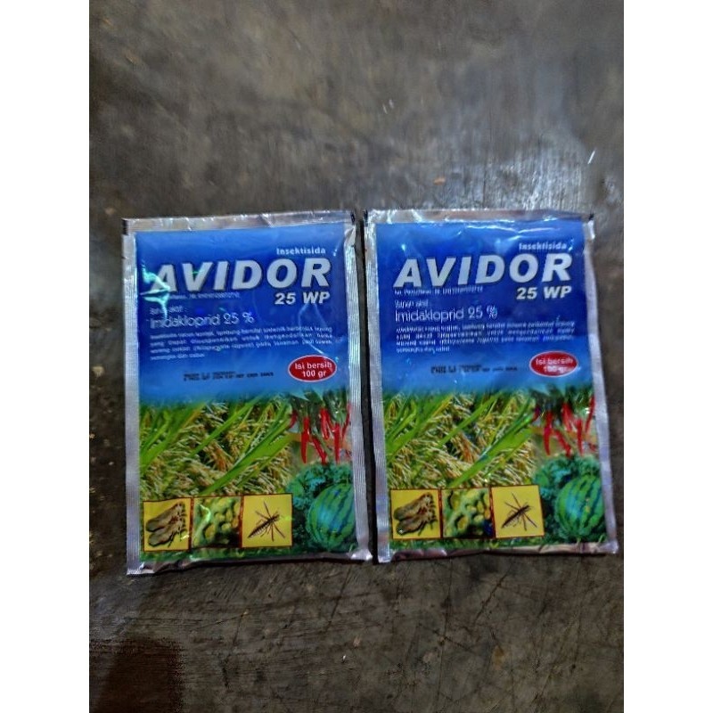 Jual Insektisida AVIDOR 25 WP - 100 Gram | Shopee Indonesia