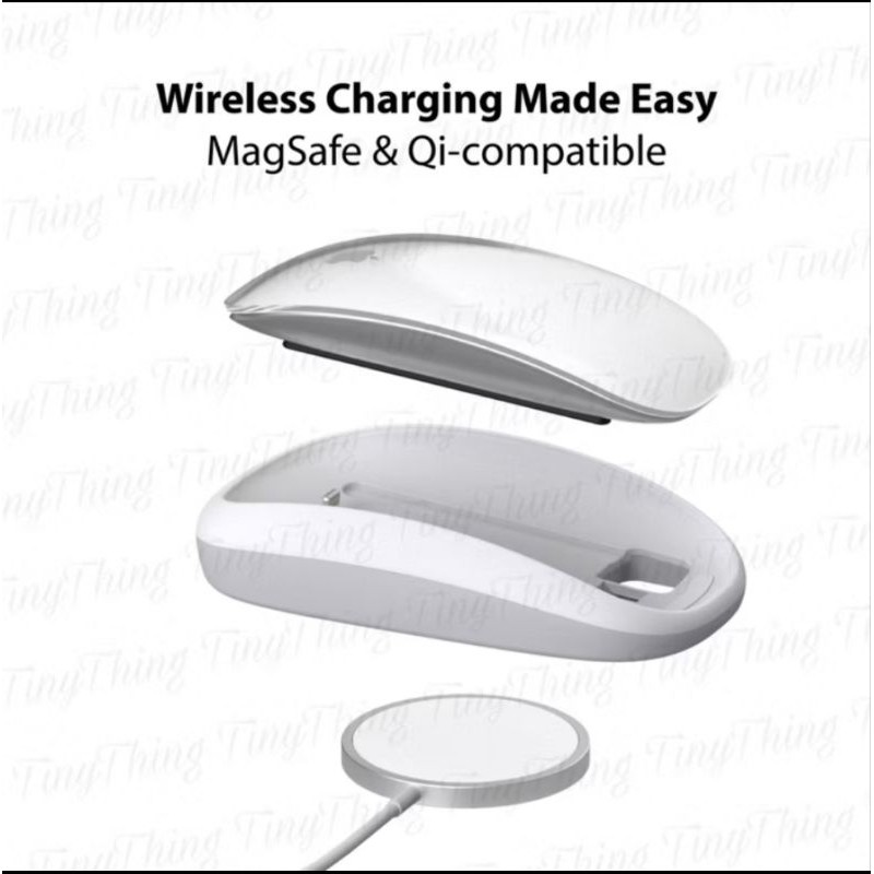 Jual Casing Apple Magic Mouse Gen 2 Anti Slip Support Magsafe LIGHTNING ...