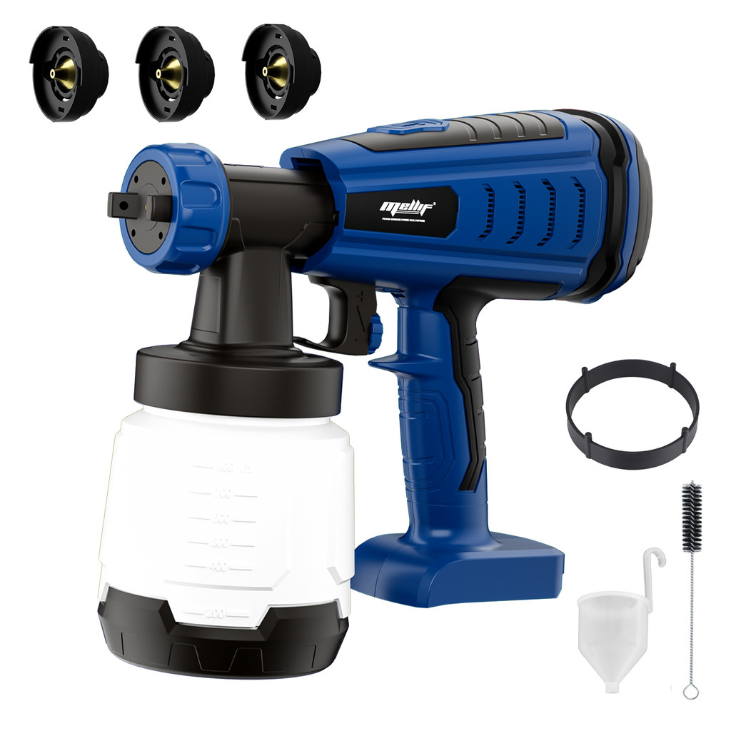 Jual Brushless Electric Spray Gun HVLP Cordless Paint Sprayer Auto ...