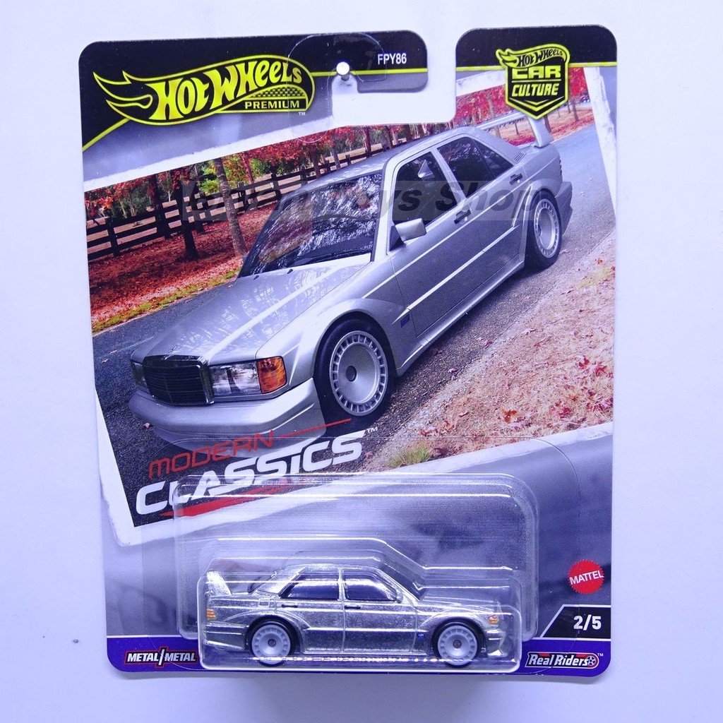 Hot Wheels Premium (Boulevard #84) - Mercedes-Benz 190 E 2.5-16 – Speed Castings Collector Shop - Foto 2