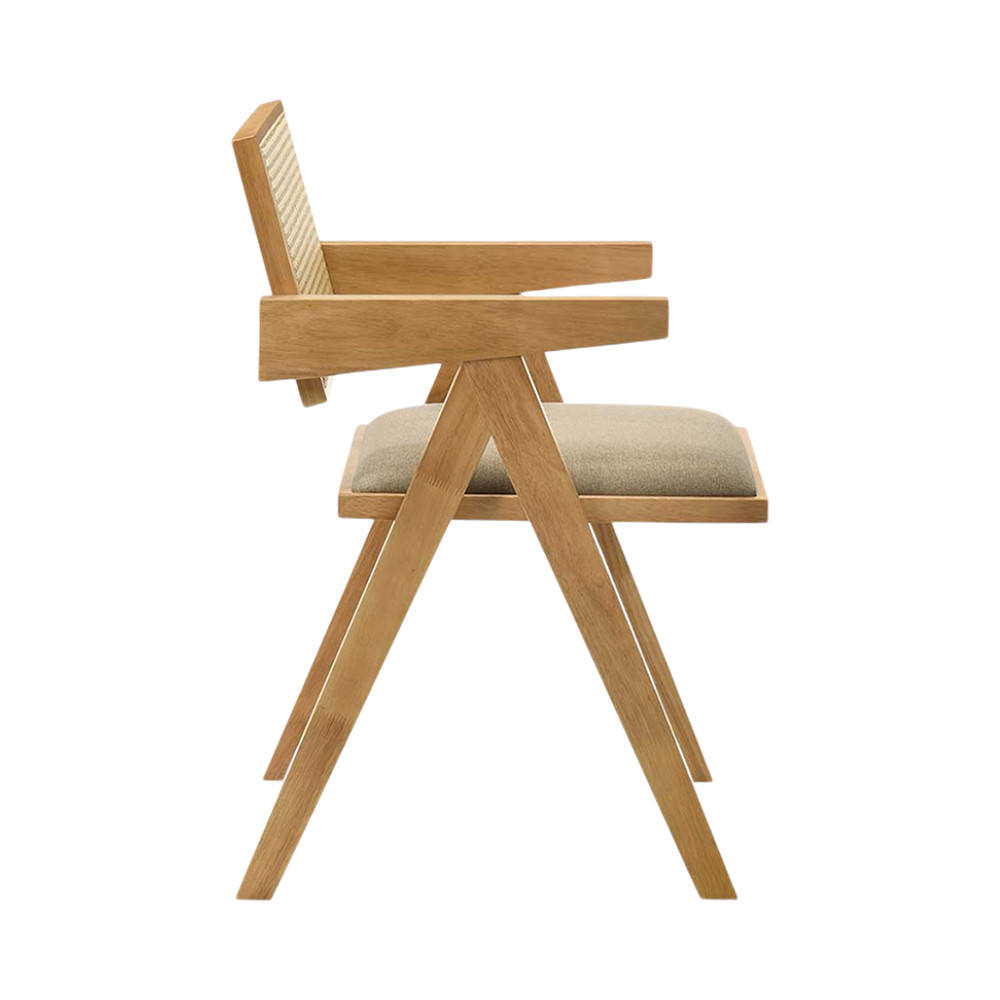 Jual Informa Boffin Kursi Berlengan Fabric Natural - Cokelat Arm Chair ...