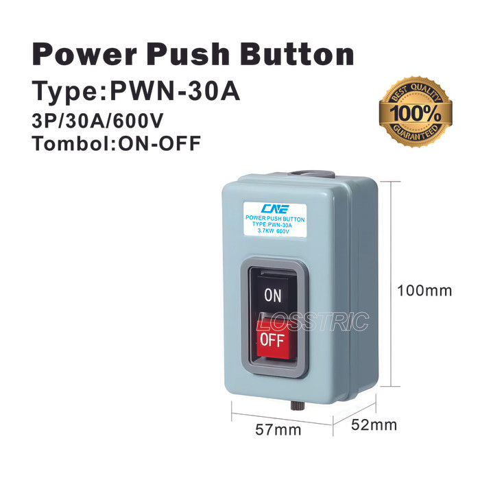 Jual POWER PUSH BUTTON PWN-30A | Shopee Indonesia