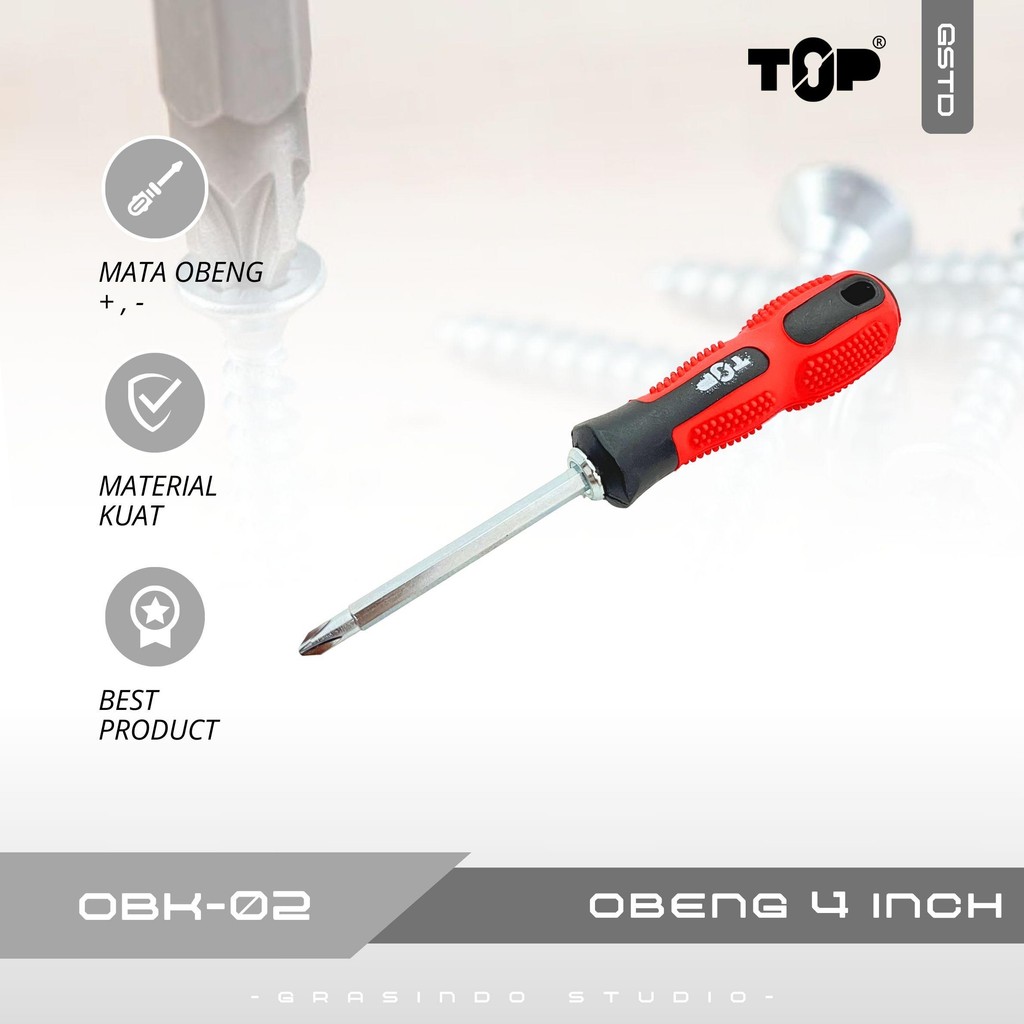 Jual TBL Obeng Serbaguna Bolak Balik 4 Inc / Obeng Serbaguna 2in1 ...
