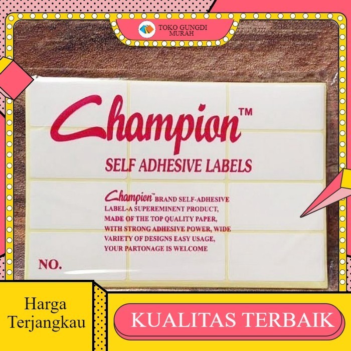 Jual STIKER LABEL MURAH / STIKER LABEL UKURAN 103,123,112 | Shopee ...