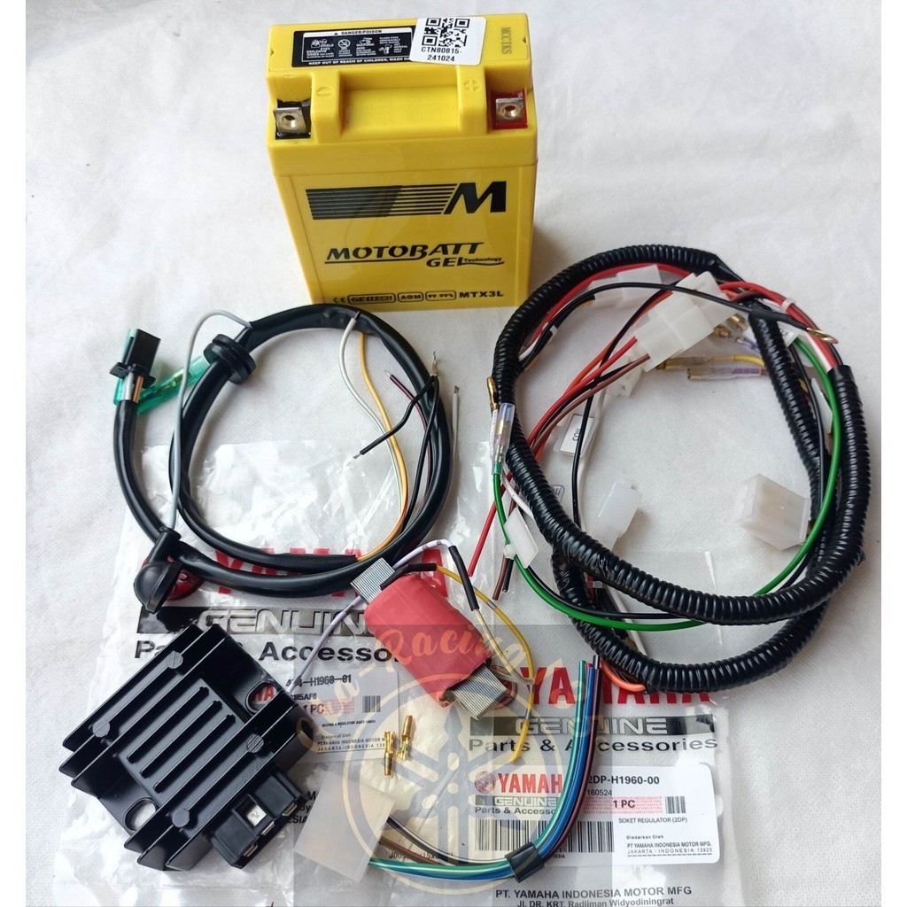 Jual PAKET UPGRADE KELISTRIKAN RX KING PAKE SPUL PULLWAVE LENGKAP ...