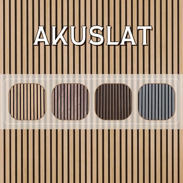 Jual Custom Sound Proof Akupanel Veneer Slats Wooden Slatted Oak ...