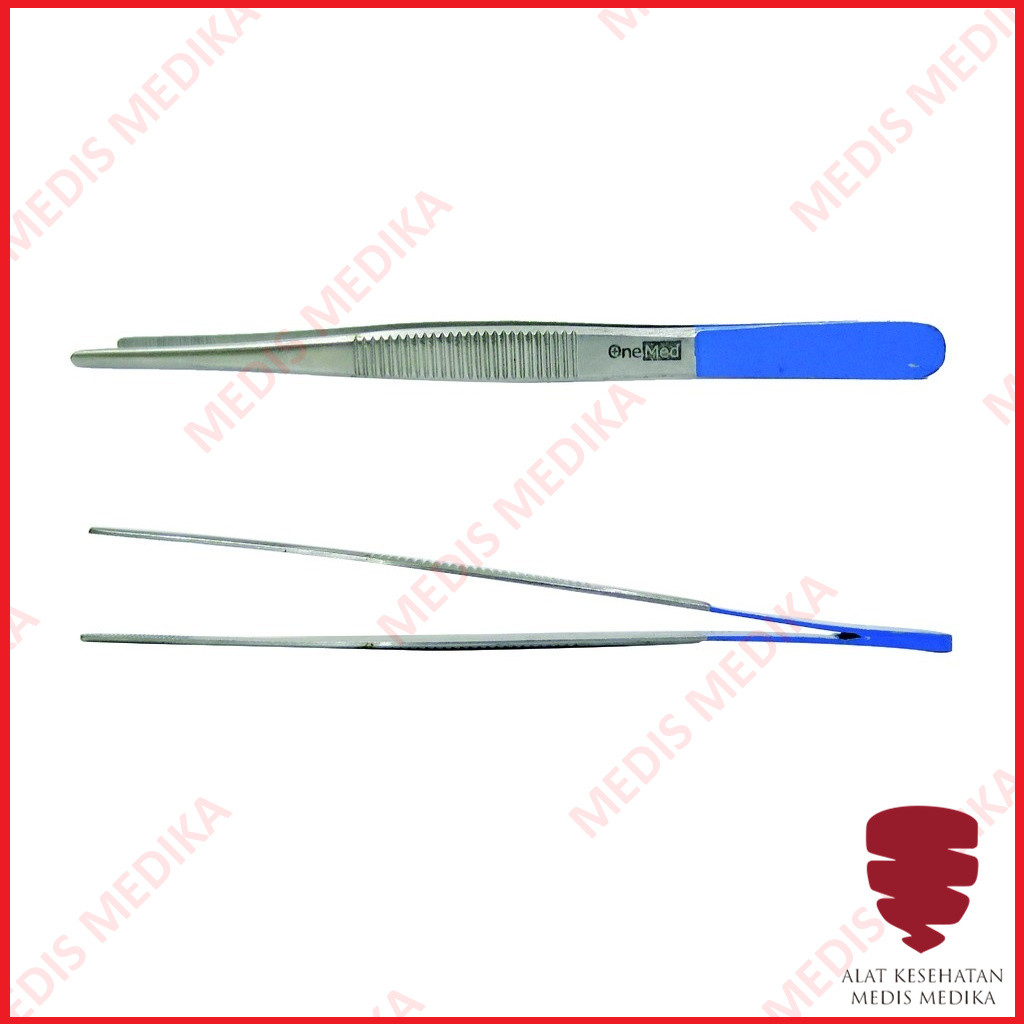 Jual Pinset Anatomis Biru Hand Tools 12,5cm Onemed Peralatan P3K ...