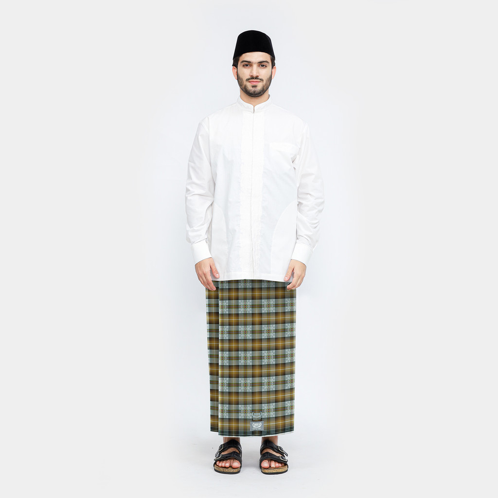 Jual Sarung BHS Excellent Silver Motif E52 TMB Olive Muda | Shopee ...