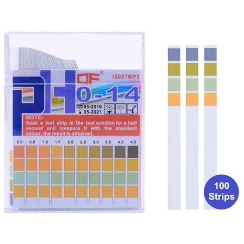 Jual Kertas lakmus 100 pcs suncare ph paper 100 strip Universal test ...