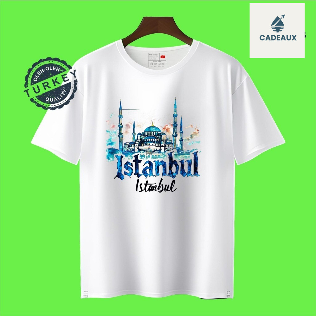 Jual Kaos Oleh - Oleh Turki Turkey Turkiye Istanbul Cappadocia Cotton ...