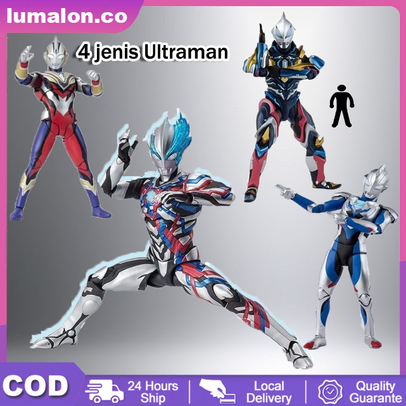 Jual Ultraman Jed Galaxy Rising Ultraman Z Ultraman Brezal Multi SHF ...