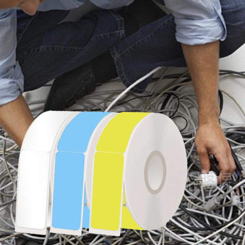 Jual Thermal Cable Label Sticker Niimbot D11 Refill Label Niimbot Kabel ...