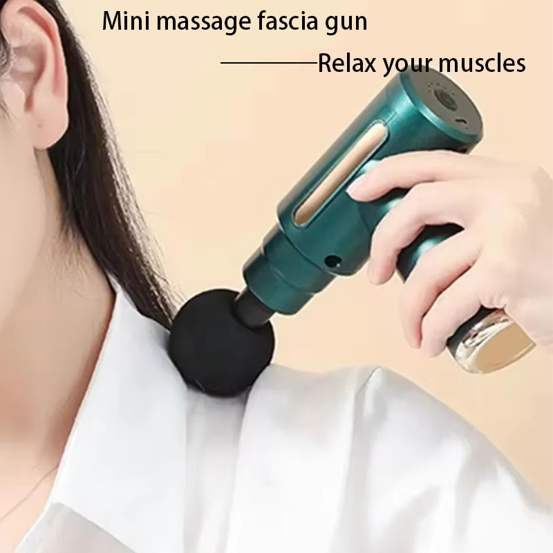 Jual Fascial Machine Muscle Relaxation USB Mini Massage Gun Vibration ...