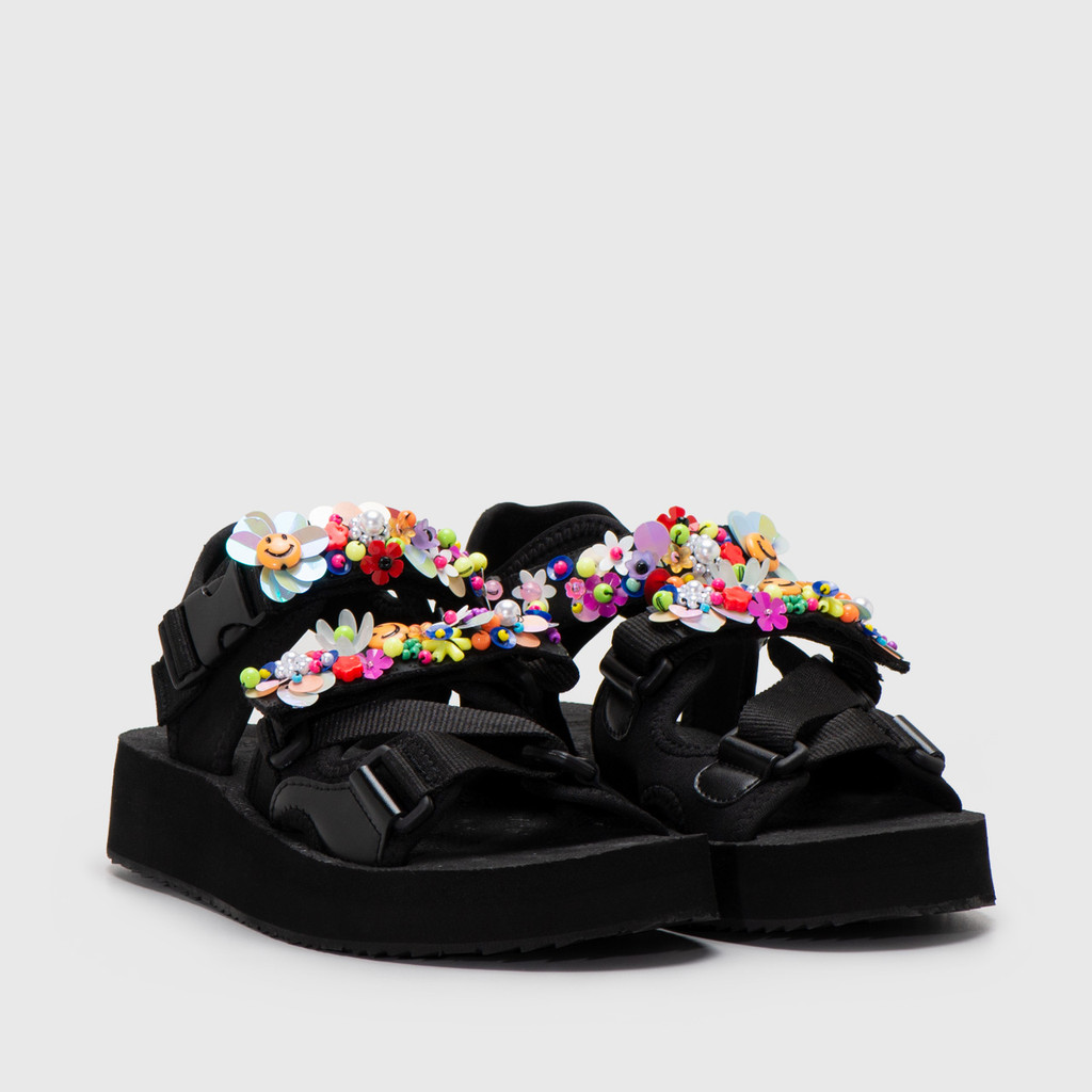Jual Charlotte Candy Platform Black | Shopee Indonesia