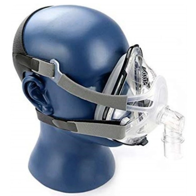 Jual FM1A Full Face Mask For BMC CPAP Bipap Machine Anti Snoring CPAP ...