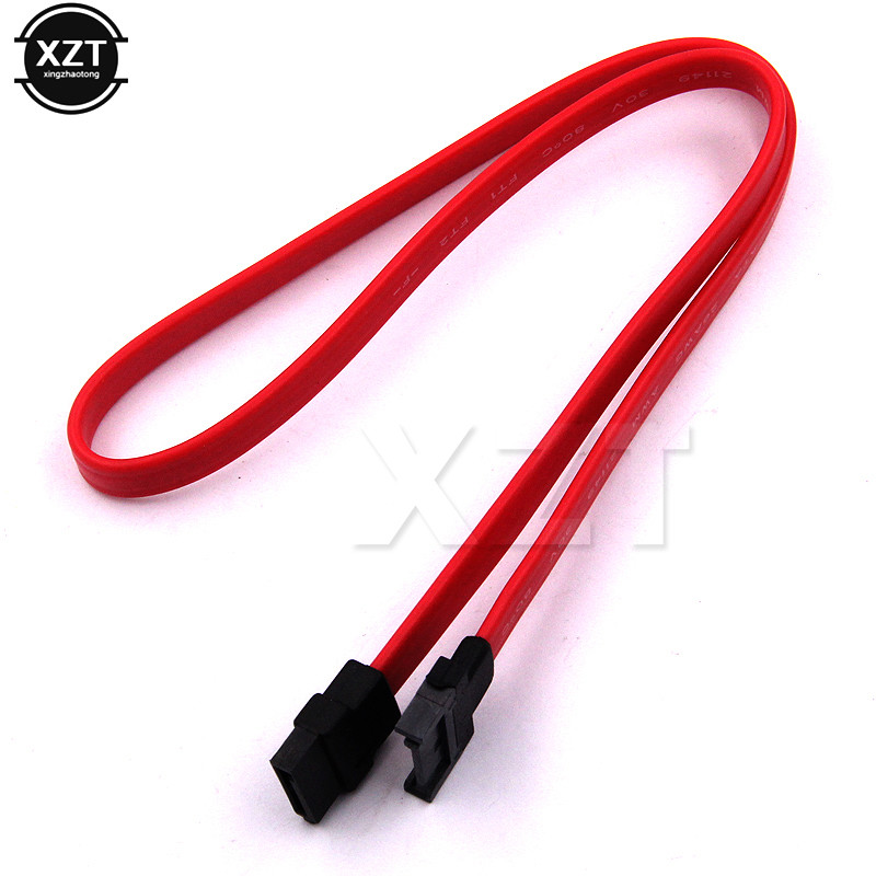 Jual 1PCS High Quality 50CM 6Gb/s SATA3 Serial ATA DATA Extension Cable ...