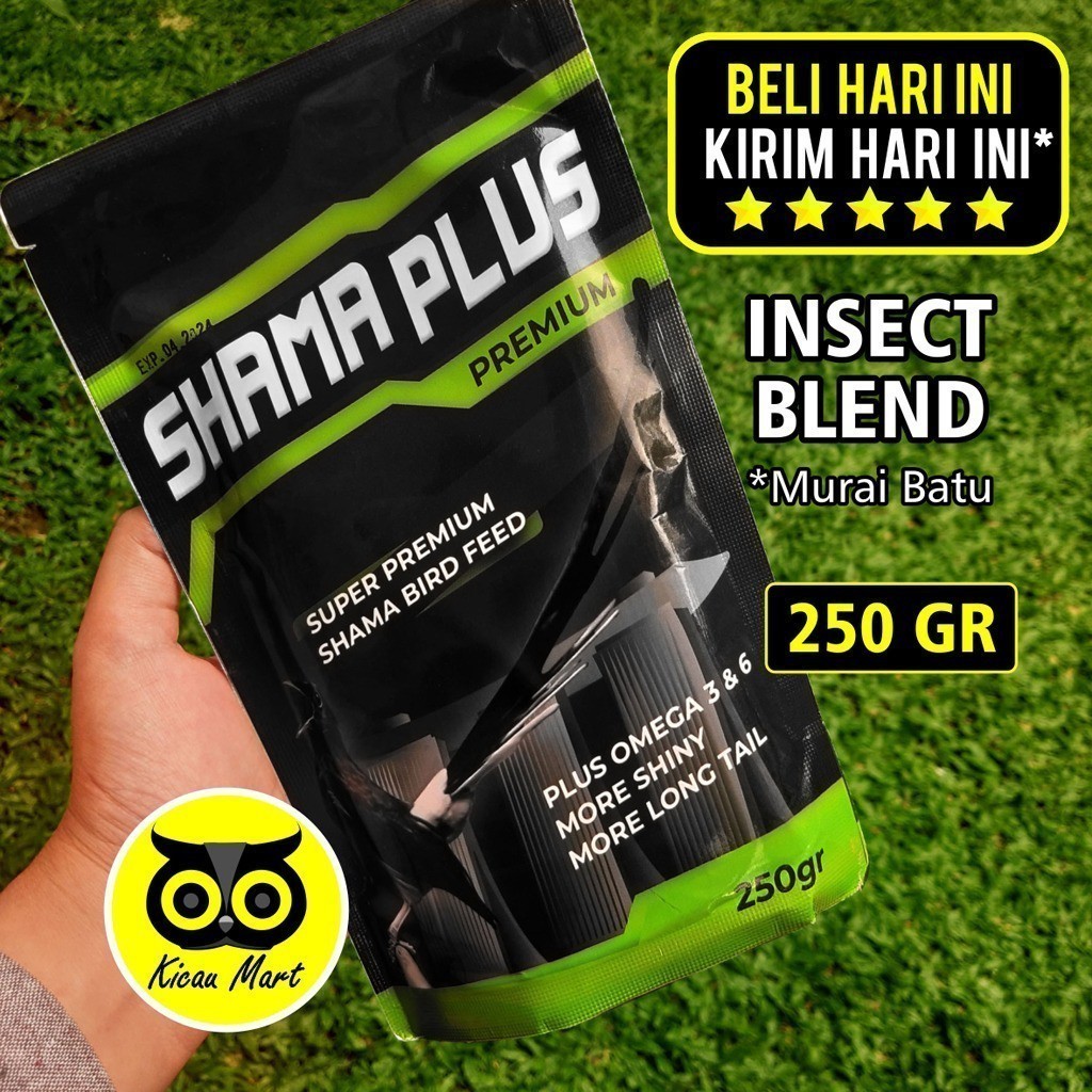 Jual KICAU MART SHAMA PLUS SEMPATI PREMIUM PUR VOER PAKAN BURUNG MURAI ...