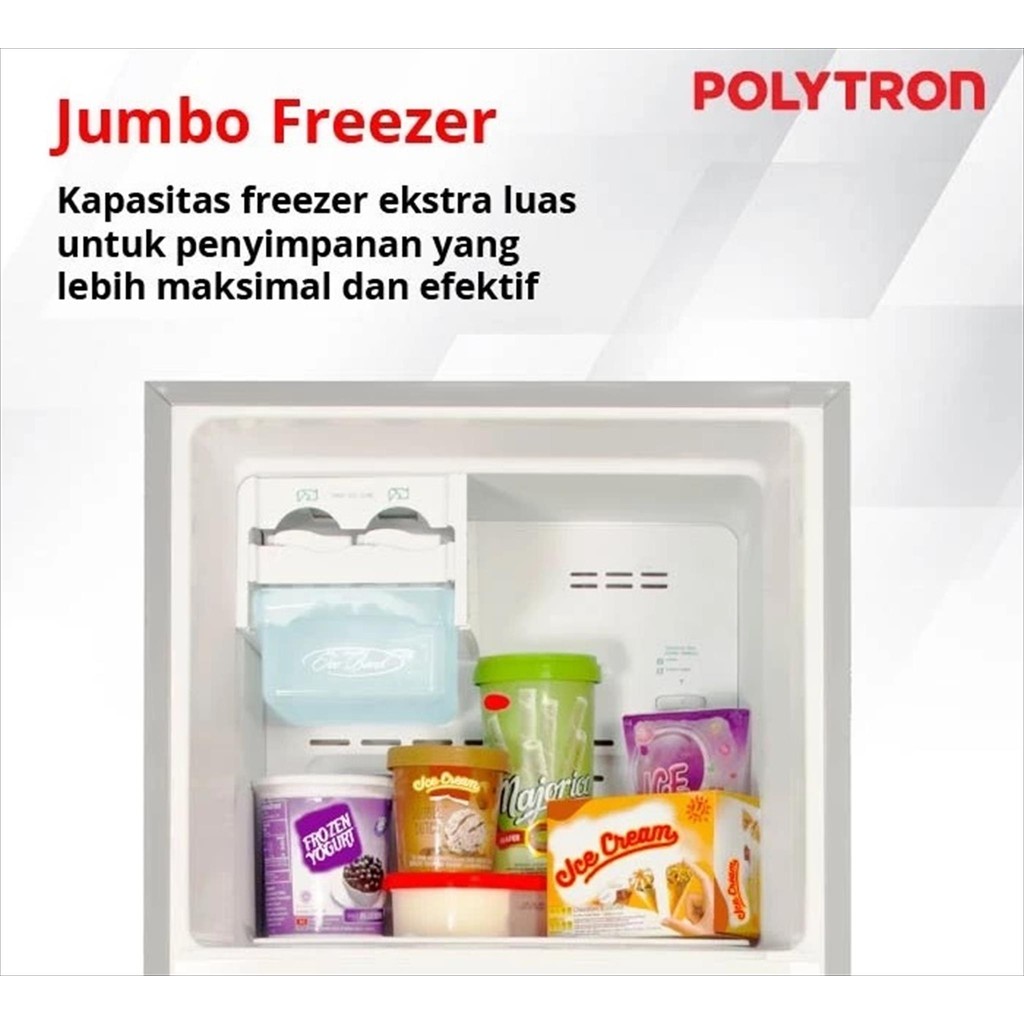 Jual KULKAS POLYTRON 2 PINTU PRB-237-TY | Shopee Indonesia