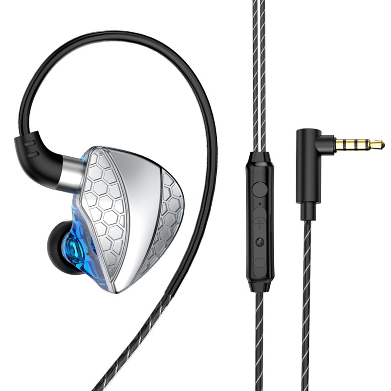Auricolari QKZ X36M Super Bass, In-ear, Con Microfono, Dorati, Per Samsung E Altri - Foto 5