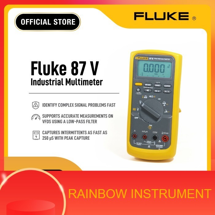Jual FLUKE 87-5 Industrial True-RMS Multimeter | Shopee Indonesia