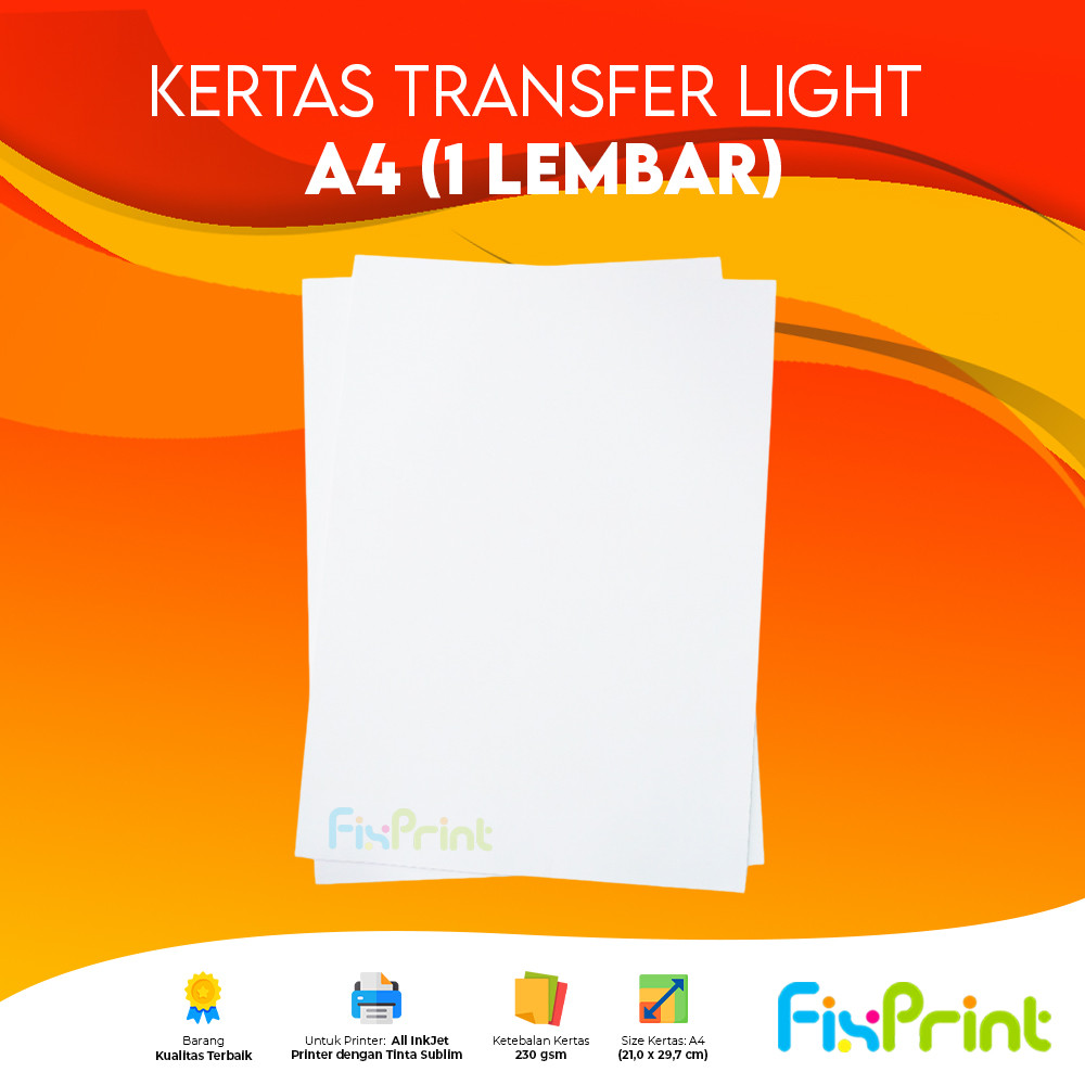 Jual Transfer Paper Xantri Kertas Transfer Sublim Grey Light A4 230gsm ...