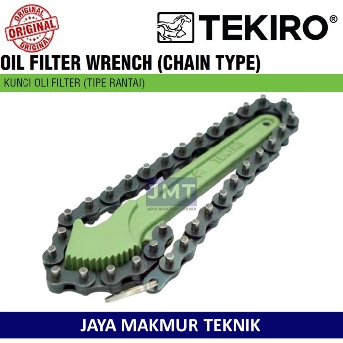 Jual TEKIRO Oil Filter Wrench Kunci Pembuka Filter Oli Jenis Rantai ...