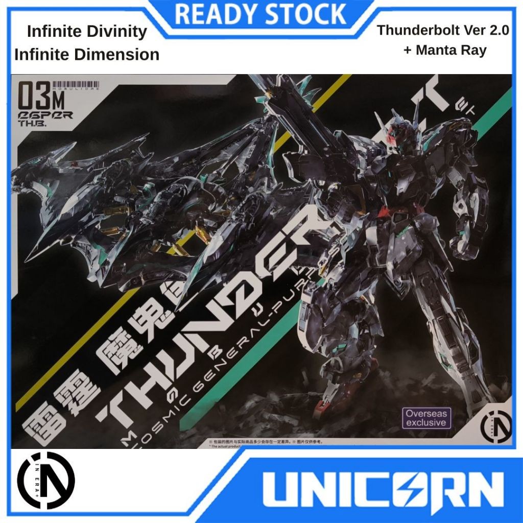 Jual Thunderbolt Ver 2.0 + Manta Ray Equipment 1/100 IN ERA+ [Infinite ...