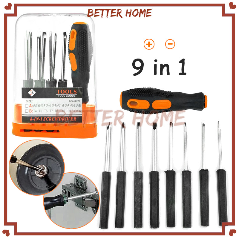 Jual Obeng Oval Set Minus Plus U Lengkap Obeng Set Kunci Set ...