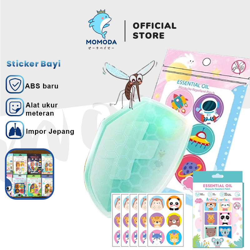 Jual MOMODA Stiker Anti Nyamuk Patch Wangi Minyak Telon Aman Untuk Anak