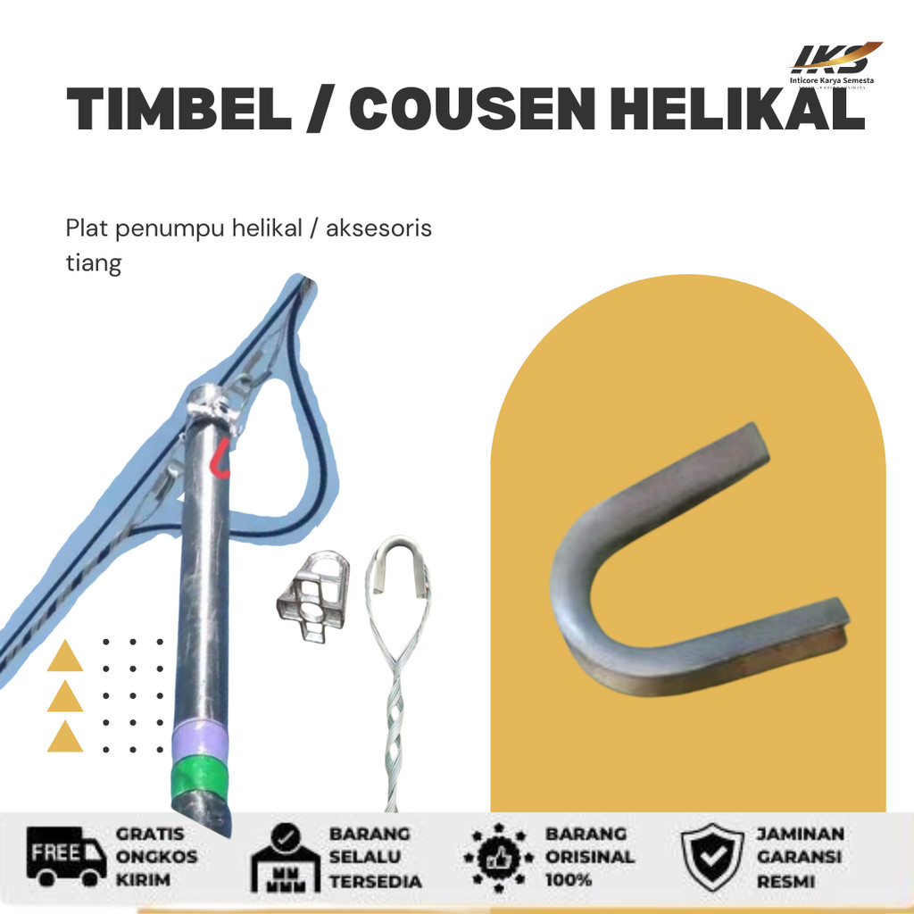 Jual Timbel / Cousen Helical Aksesoris Tiang | Shopee Indonesia