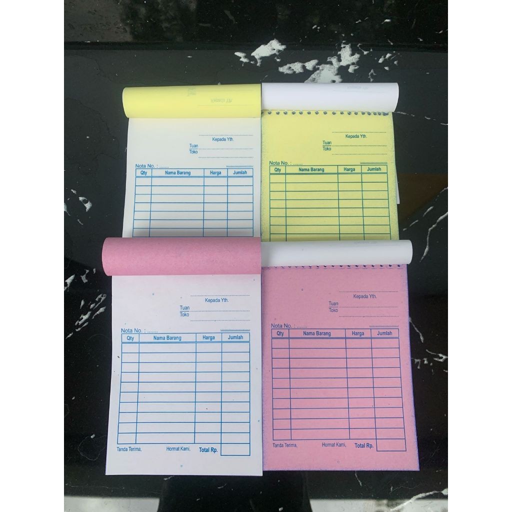 Jual Nota Kontan Mini 2 Ply Ukuran 1/8 Folio Rangkap 2 | Shopee Indonesia
