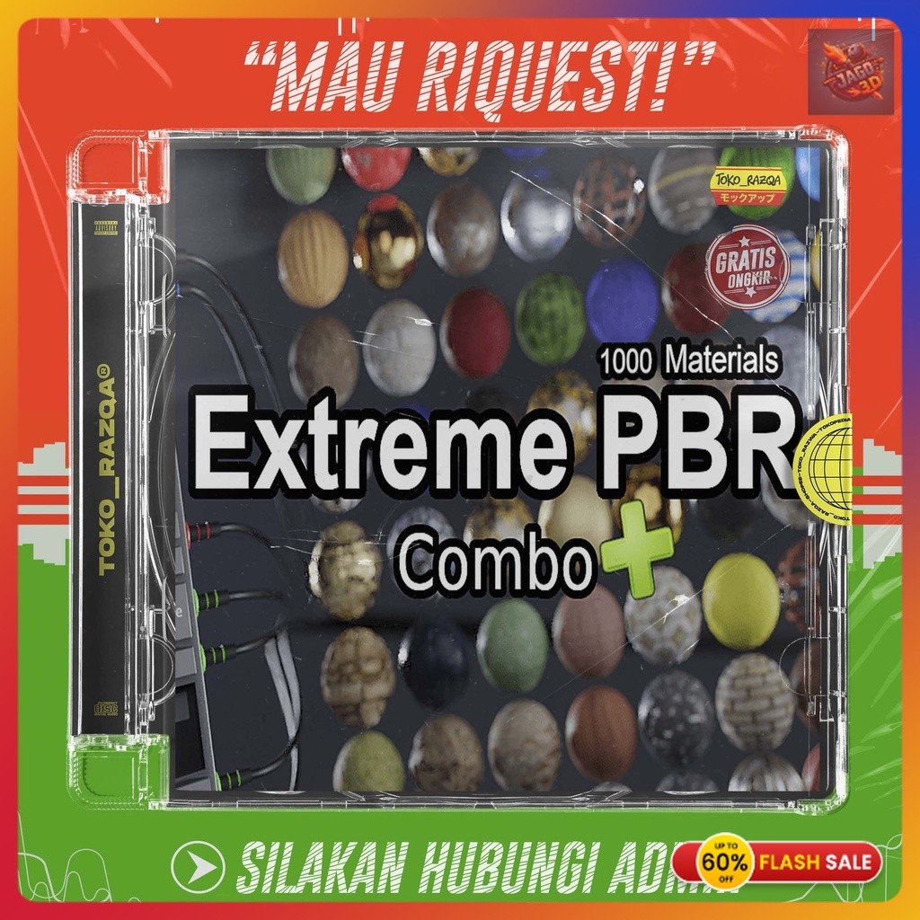 Jual BLENDER EXTRAME PBR + 1000 COMBO PRO PACK BLD INCLUDE VERSI ...
