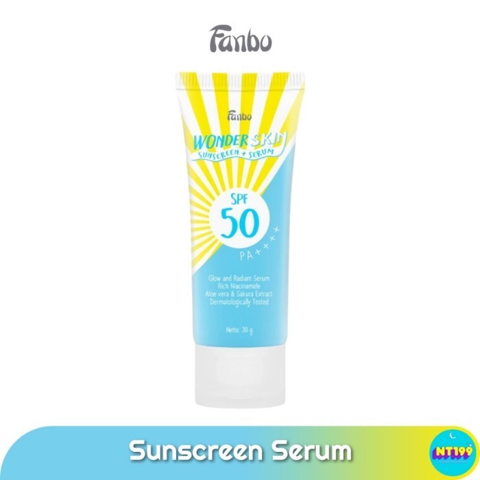 Jual FANBO WONDER SKIN SPF 50+ TUBE 30G | Shopee Indonesia