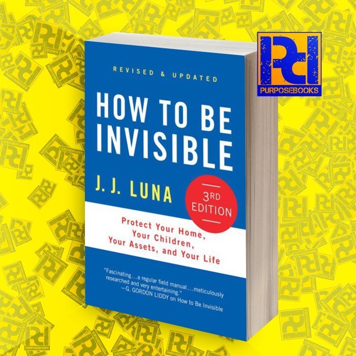 Jual How to Be Invisible: Protect Your Home, Your Children, Your Assets ...
