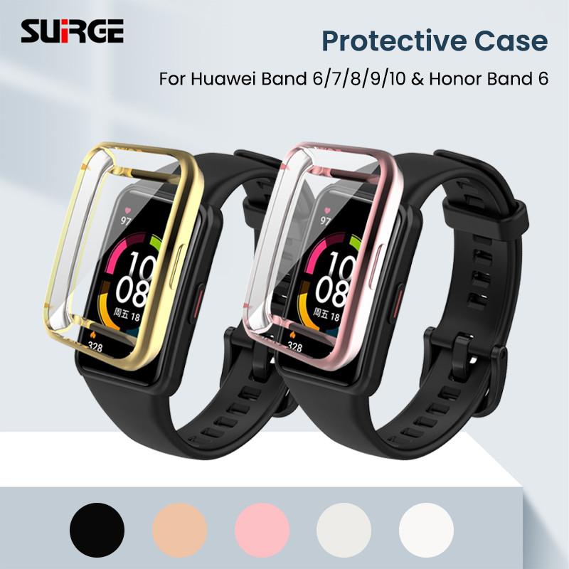 Housse TPU Pour Honor Band 6 / Huawei Band 6 / Band 6 Pro - Protection Complète, Transparente