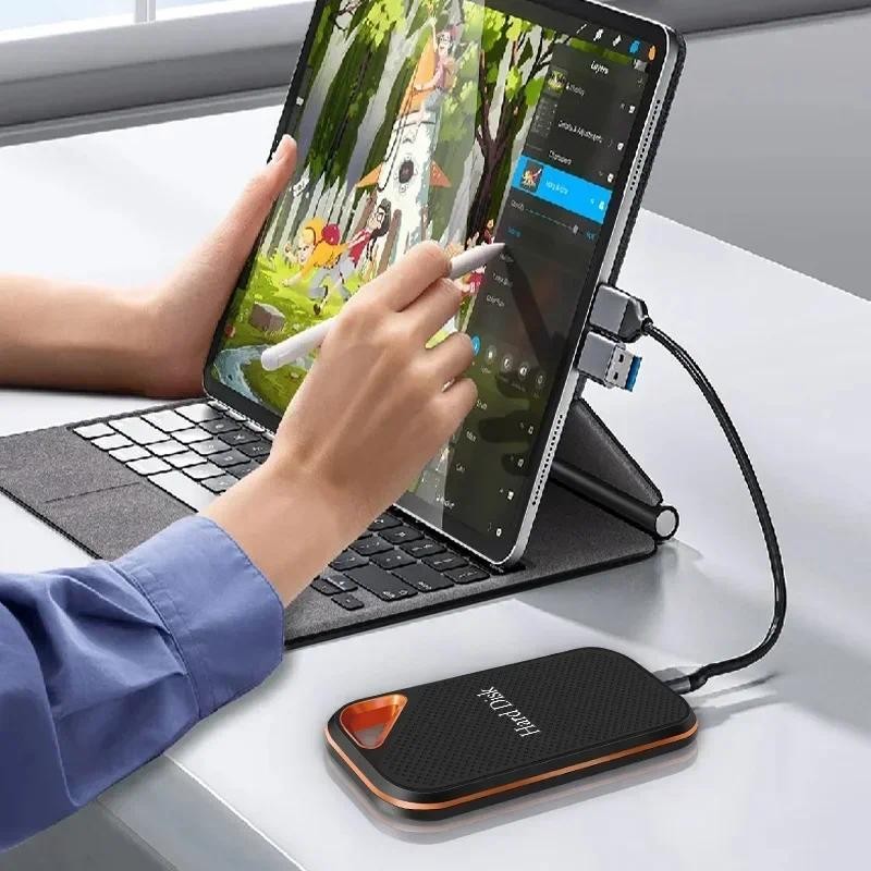 Jual E81 Portable SSD 1TB Original ssd Hard Drive External SSD Type-C ...