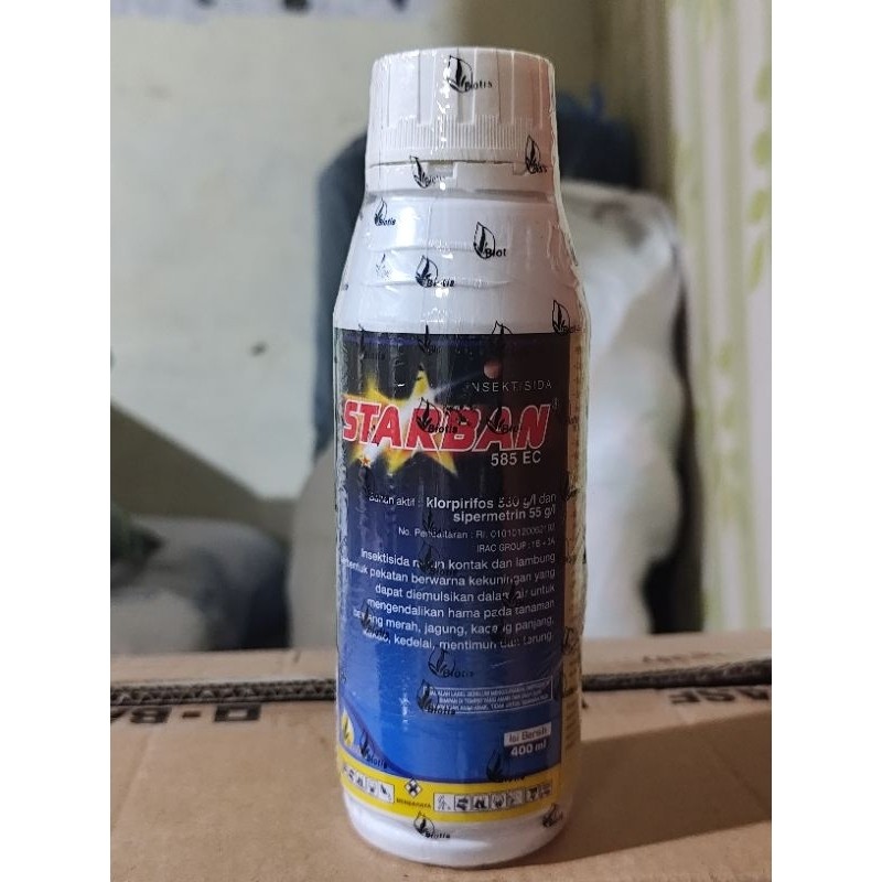 Insektisida Starban 585 EC ulat kutu padi, 400 Ml