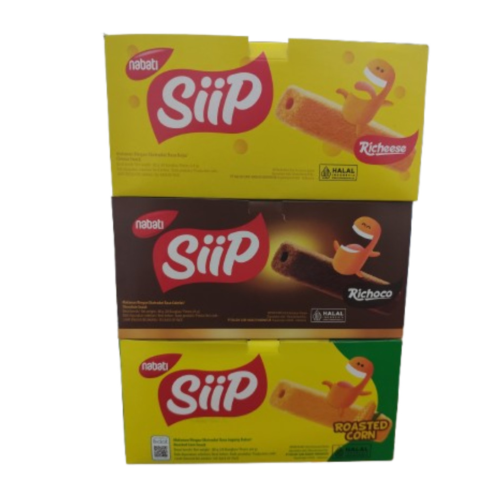 Jual NABATI SIIP BOX 80gr isi 20 pcs | Shopee Indonesia