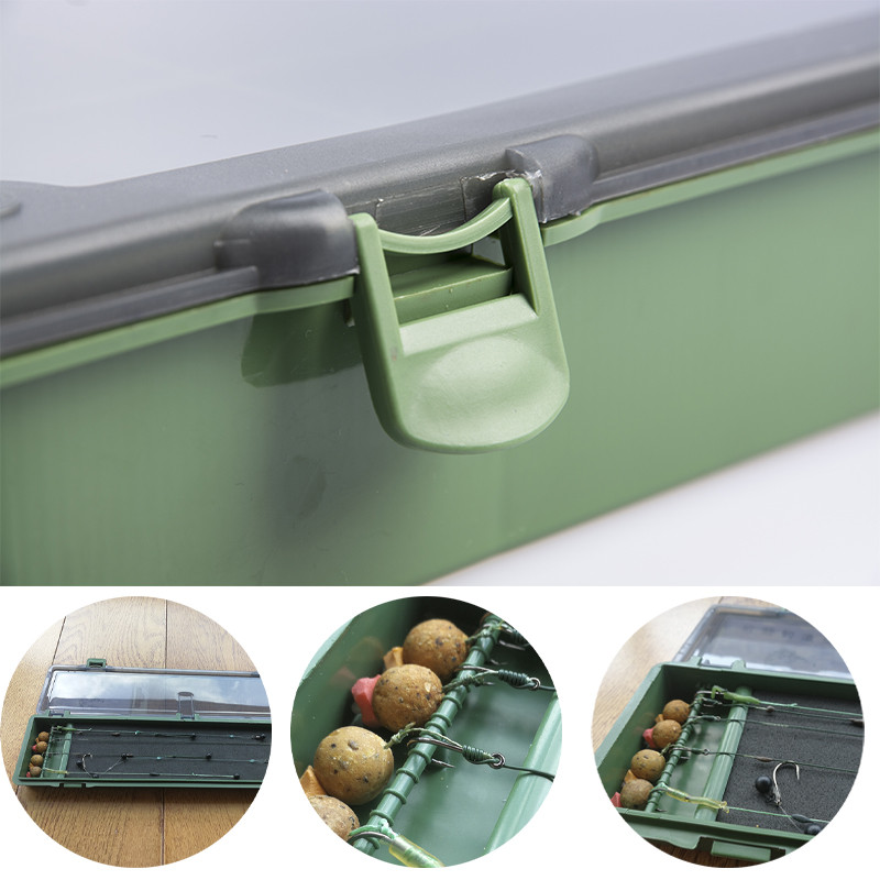 Jual Carp Fishing Tackle Box Stiff Hair Rig Board with Pins Carp ...