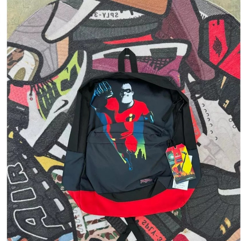 Jual TAS JANSPORT MOTIF INCRIDIBLES 2 ) NEW TAG | Shopee Indonesia
