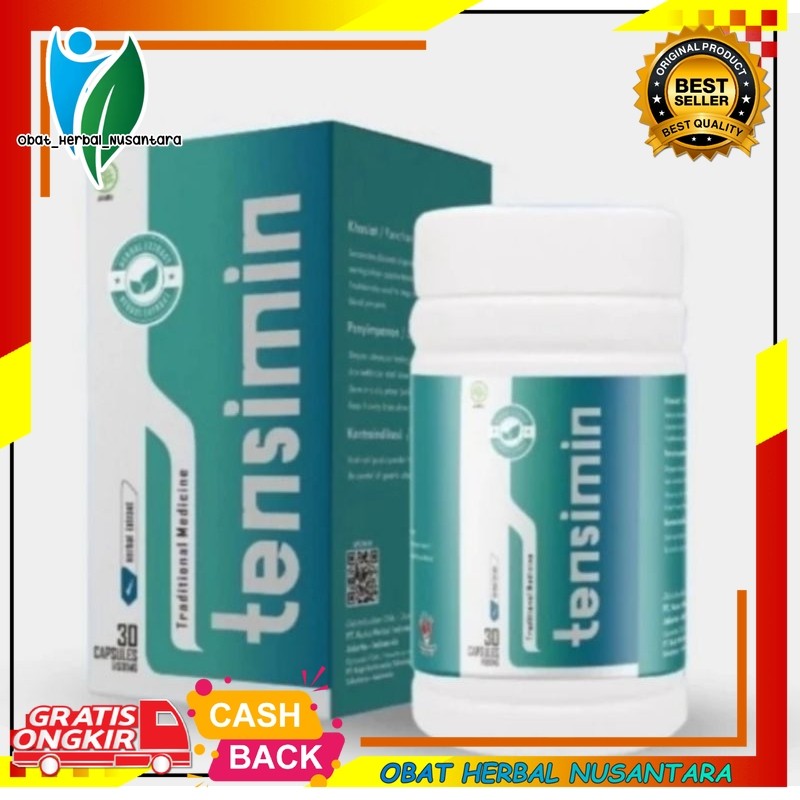 Tensimin Asli Obat Hipertensi Jantung Struk Kolestrol Asam Urat Ampuh Tensimin Obat Herbal Hipertensi Darah Tinggi Jantung Strok Asam Urat 100% Original dinamics