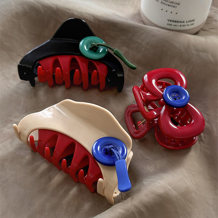 Jual Town Shell - Kancing Korean Premium Hair Claw / Jepitan Rambut ...