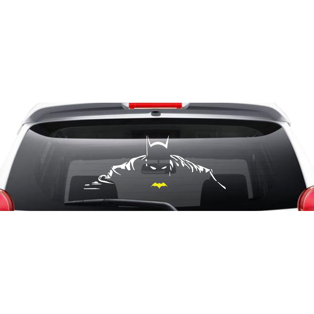 Jual CUTTING STICKER BATMAN 45/60 cm MENYALA BAHAN REFLECTIVE | Shopee ...