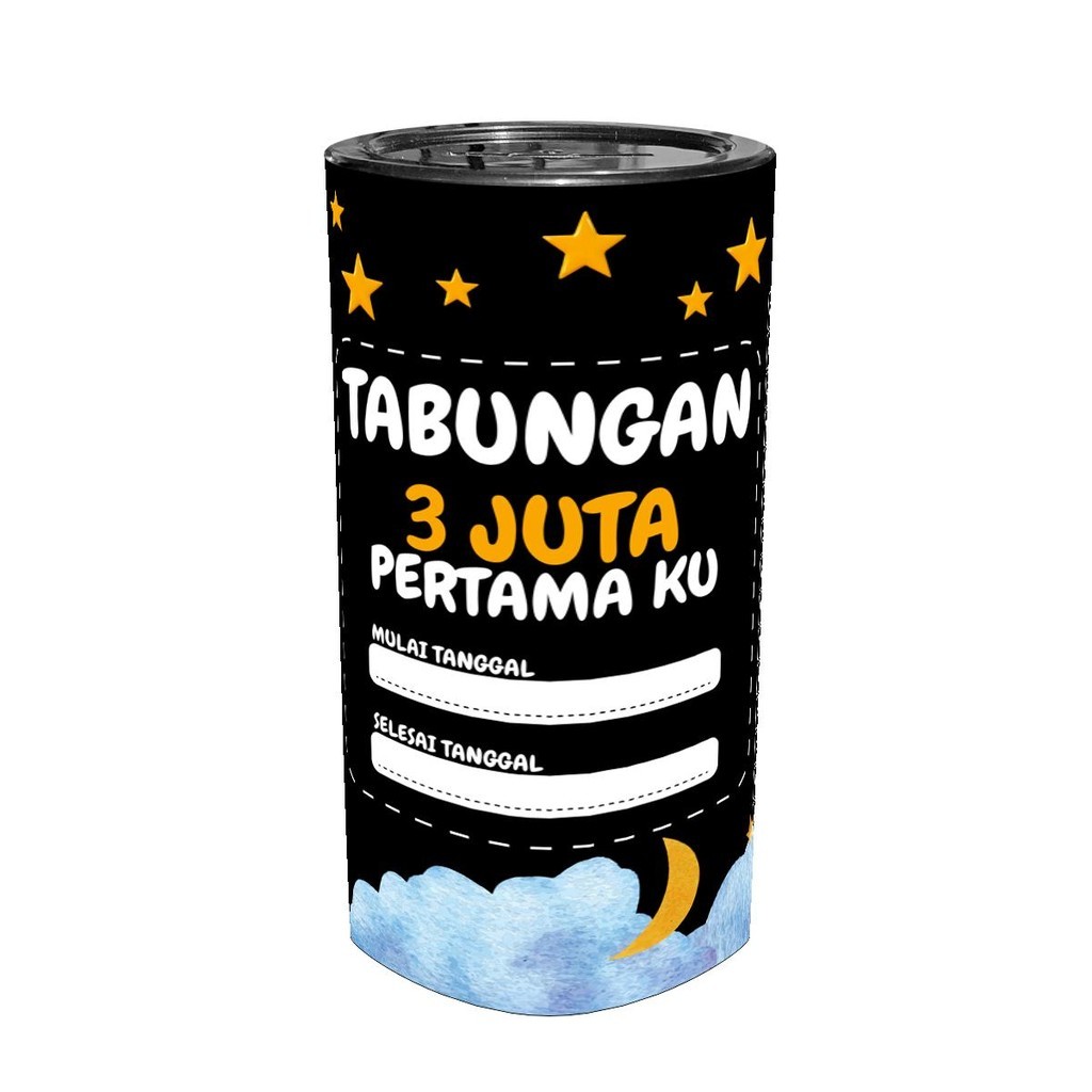 Jual Celengan Target Bahan Plastik Celengan Wishlist Tabungan Harian ...