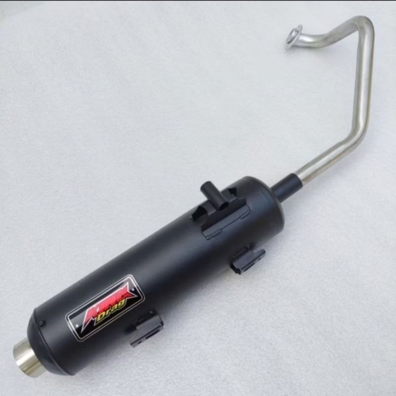 Jual KING DRAG exhaust muffler pipe standard racing for click 125i ...