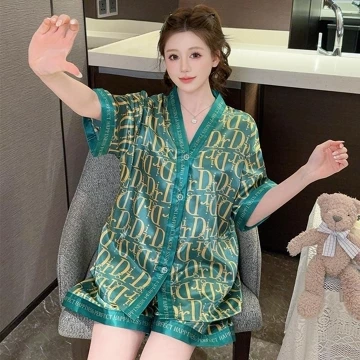 Baju Tidur Satin Baju Pakaian Piyama Tidur Wanita Import Baju Dinas Malam Wanita Hot Baju Tidur